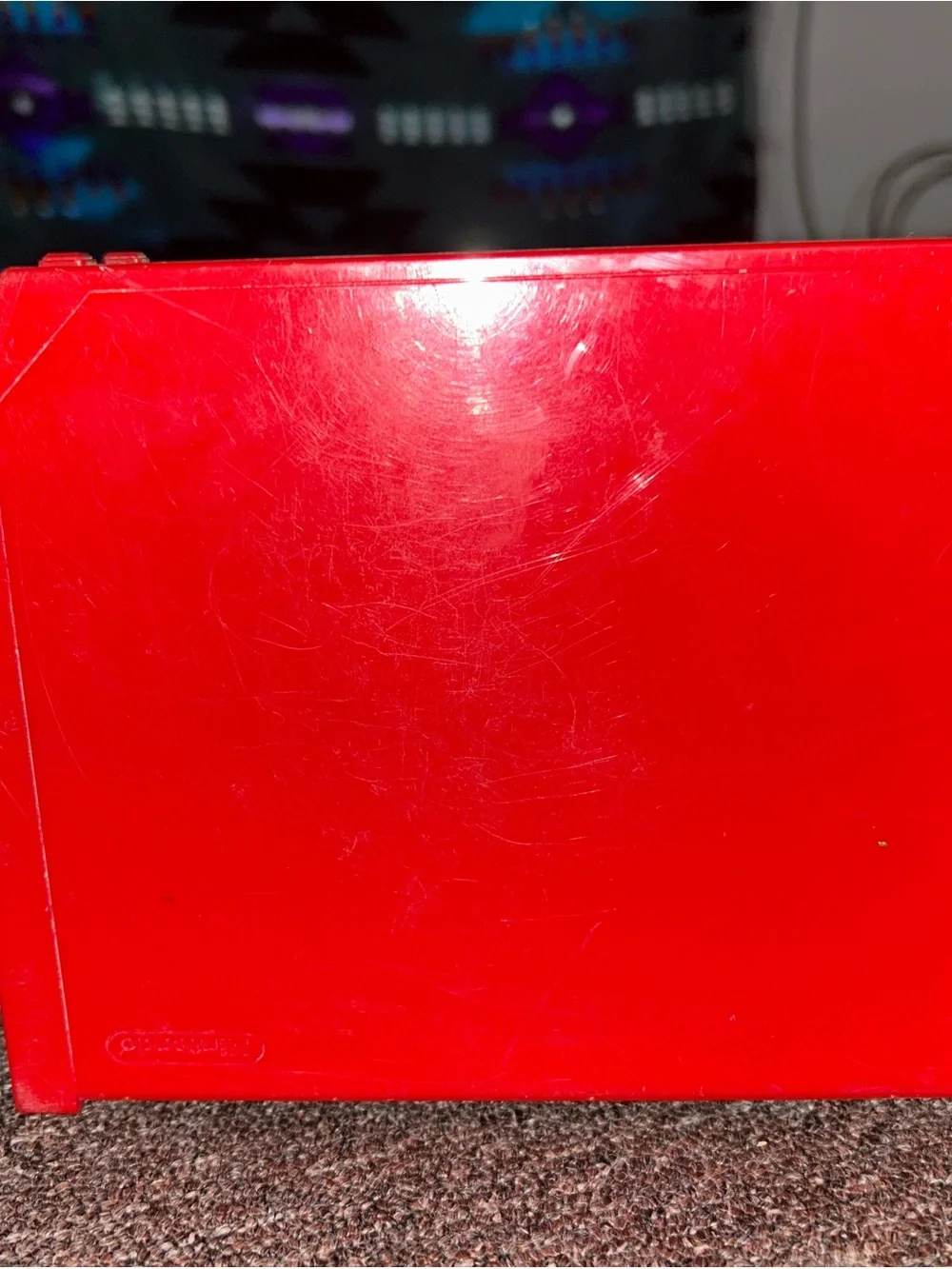 Nintendo Red Wii Console - Slim Front-Loading